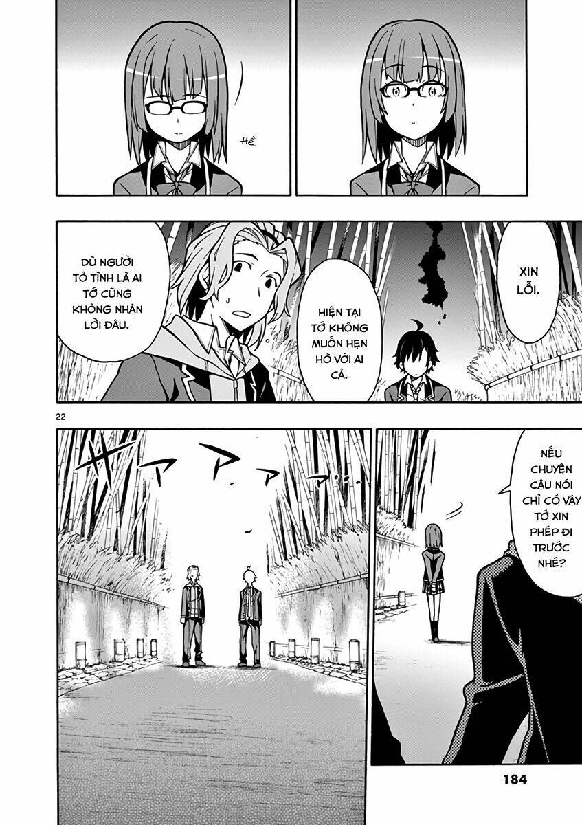 Yahari Ore No Seishun Rabukome Wa Machigatte Iru Chương 53 Ảnh 22