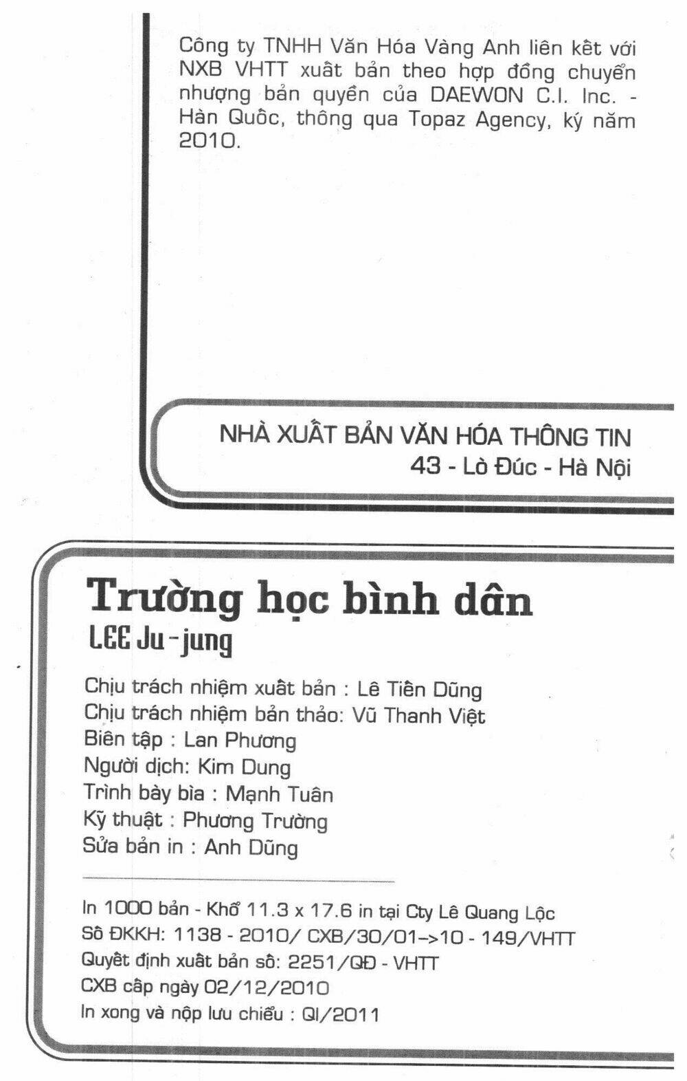 Ordinary School Chương 2 Ảnh 3