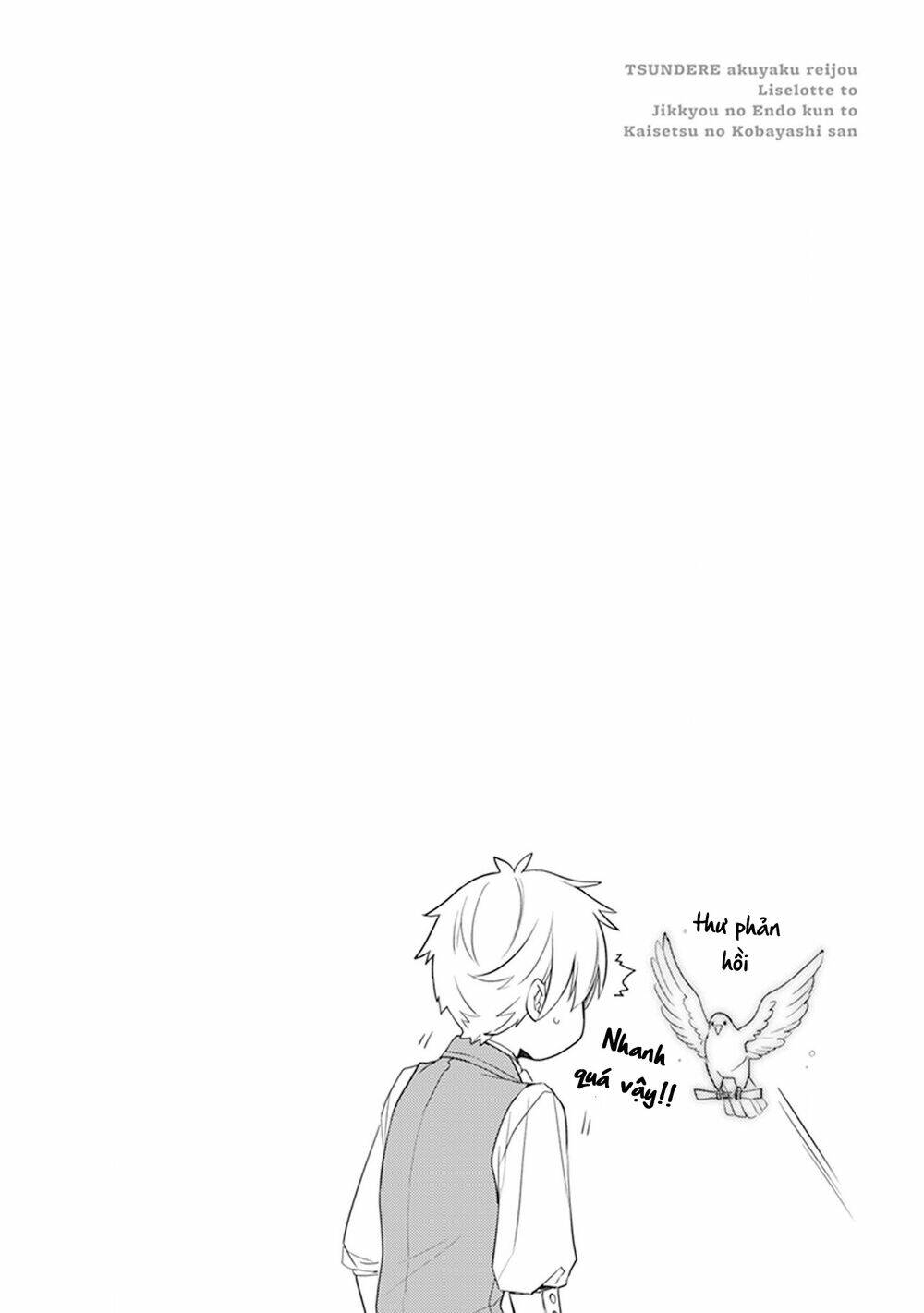 Tsundere Akuyaku Reijou Liselotte To Jikkyou No Endo-Kun To Kaisetsu No Kobayashi-San Chương 9.5 Ảnh 8