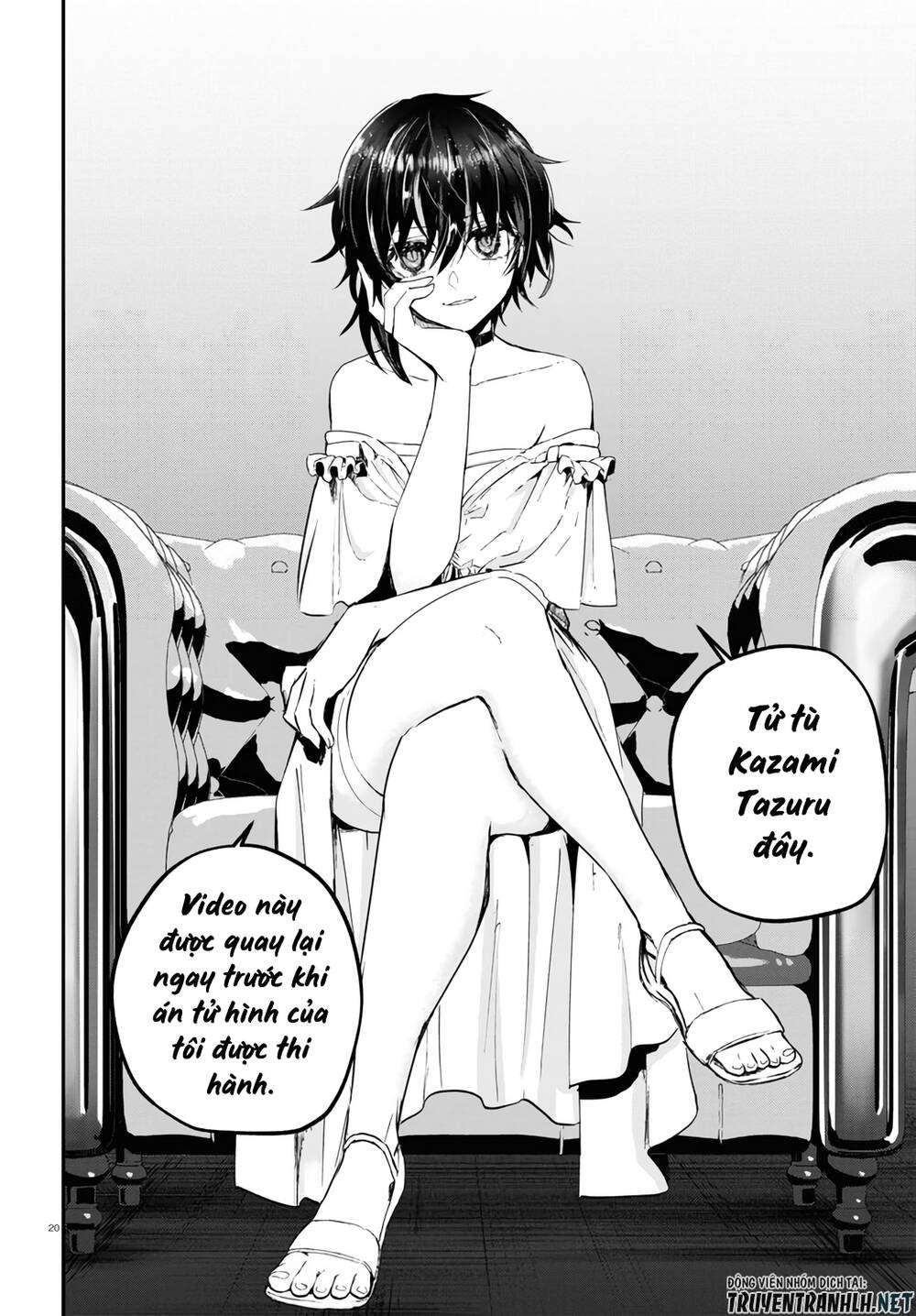 Kẻ Hoạ Sát: Tử Tù Kazami Tazuru Chương 16 Ảnh 22