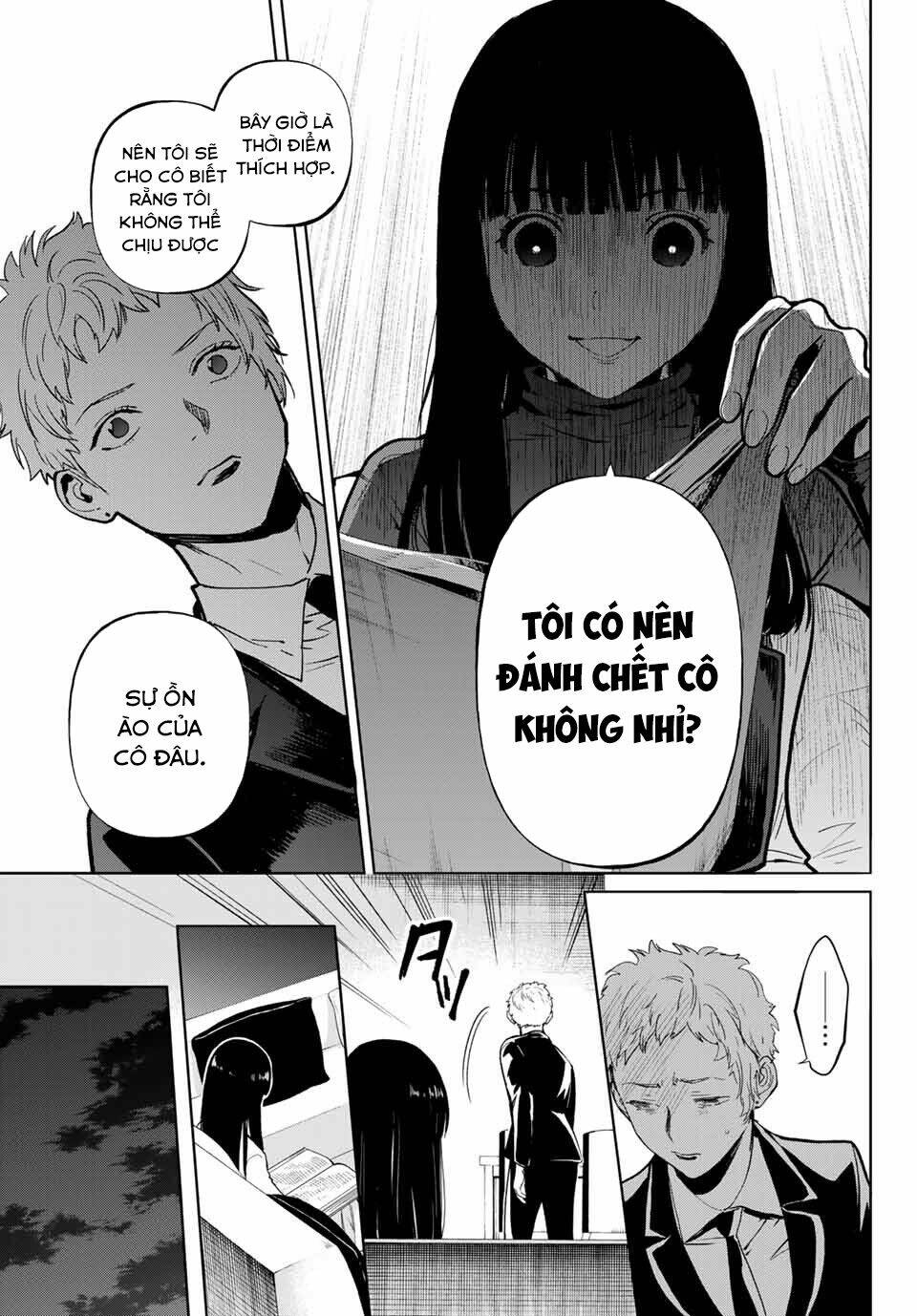 Konya Wa Tsuki Ga Kirei Desu Ga, Toriaezu Shi Ne Chương 49 Ảnh 12