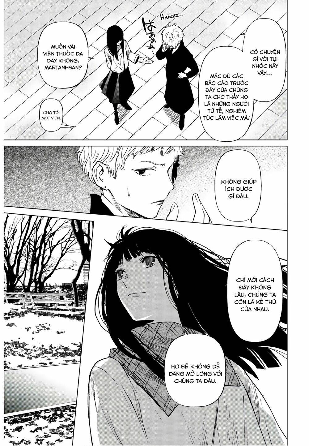 Konya Wa Tsuki Ga Kirei Desu Ga, Toriaezu Shi Ne Chương 36 Ảnh 15