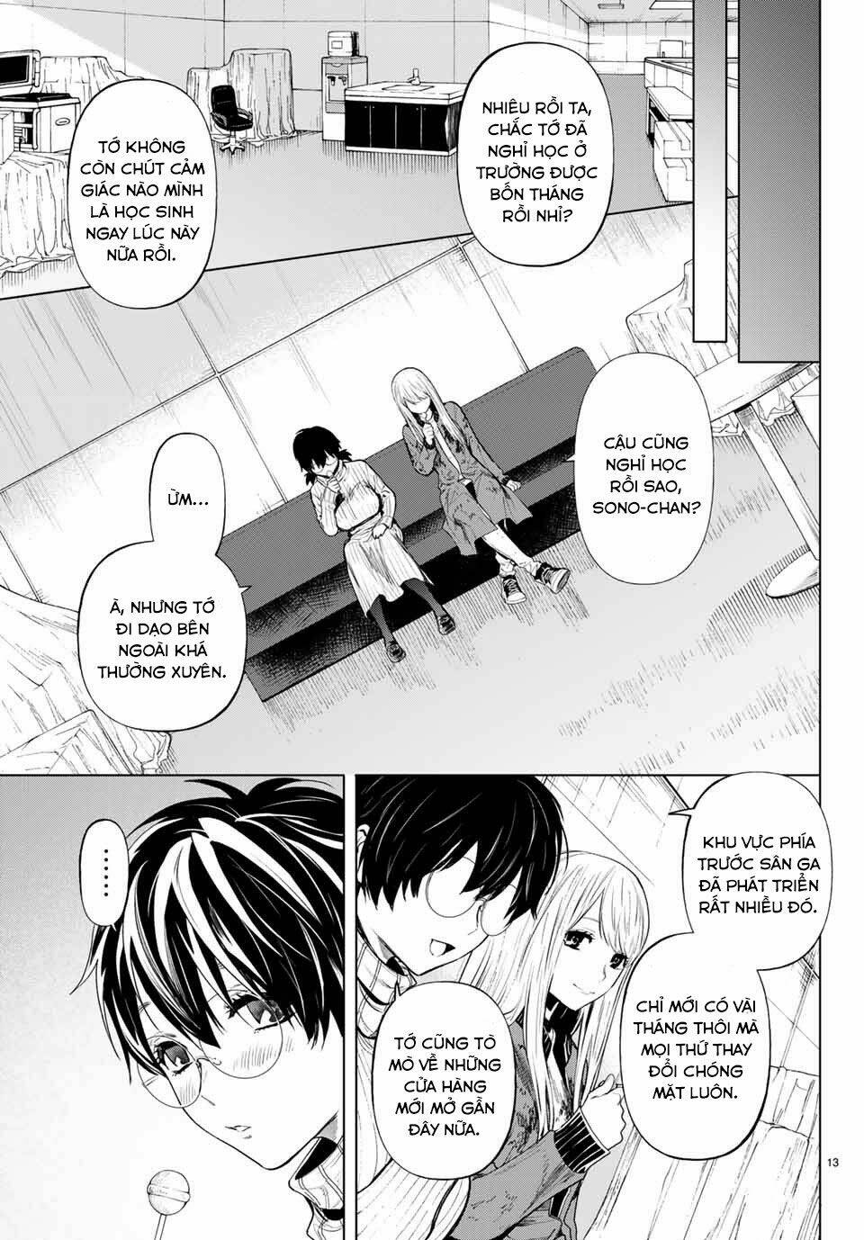 Konya Wa Tsuki Ga Kirei Desu Ga, Toriaezu Shi Ne Chương 43 Ảnh 16
