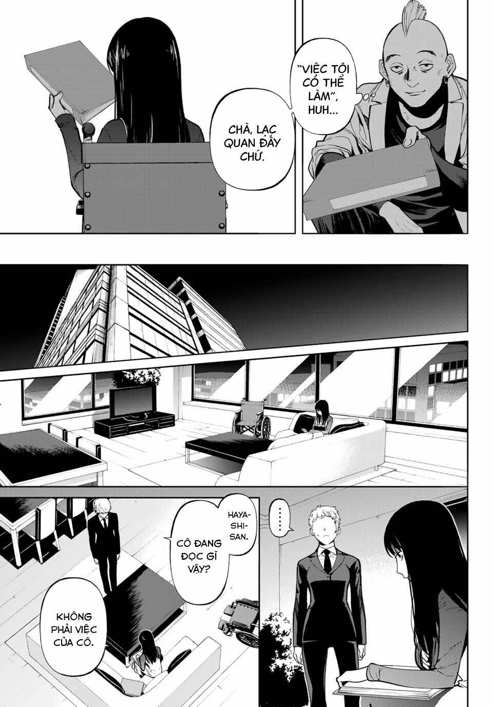Konya Wa Tsuki Ga Kirei Desu Ga, Toriaezu Shi Ne Chương 49 Ảnh 10