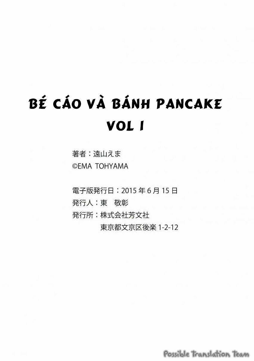 Bé Cáo Và Bánh Pancake Chương 11.5 Ảnh 9
