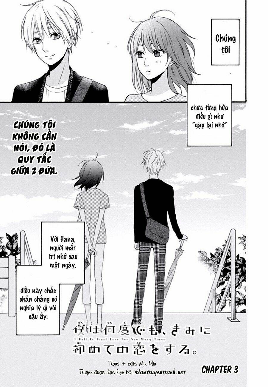 Boku Wa Nando Demo, Kimi Ni Hajimete No Koi Wo Suru Chương 3 Ảnh 3