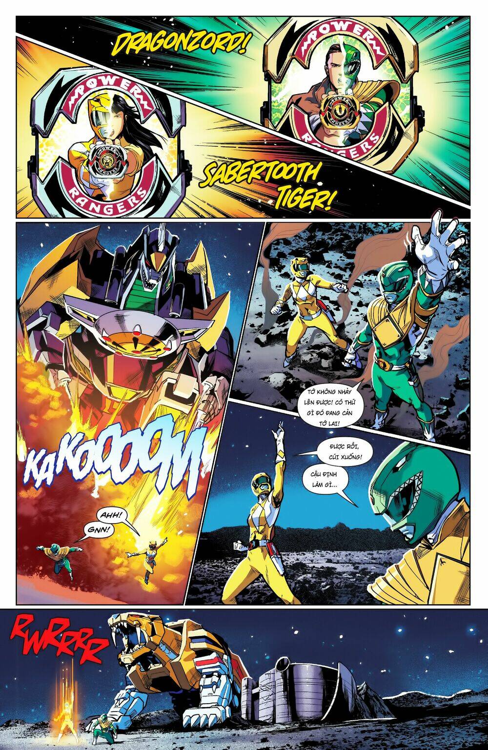 Mighty Morphin Power Rangers Chương 3 Ảnh 13
