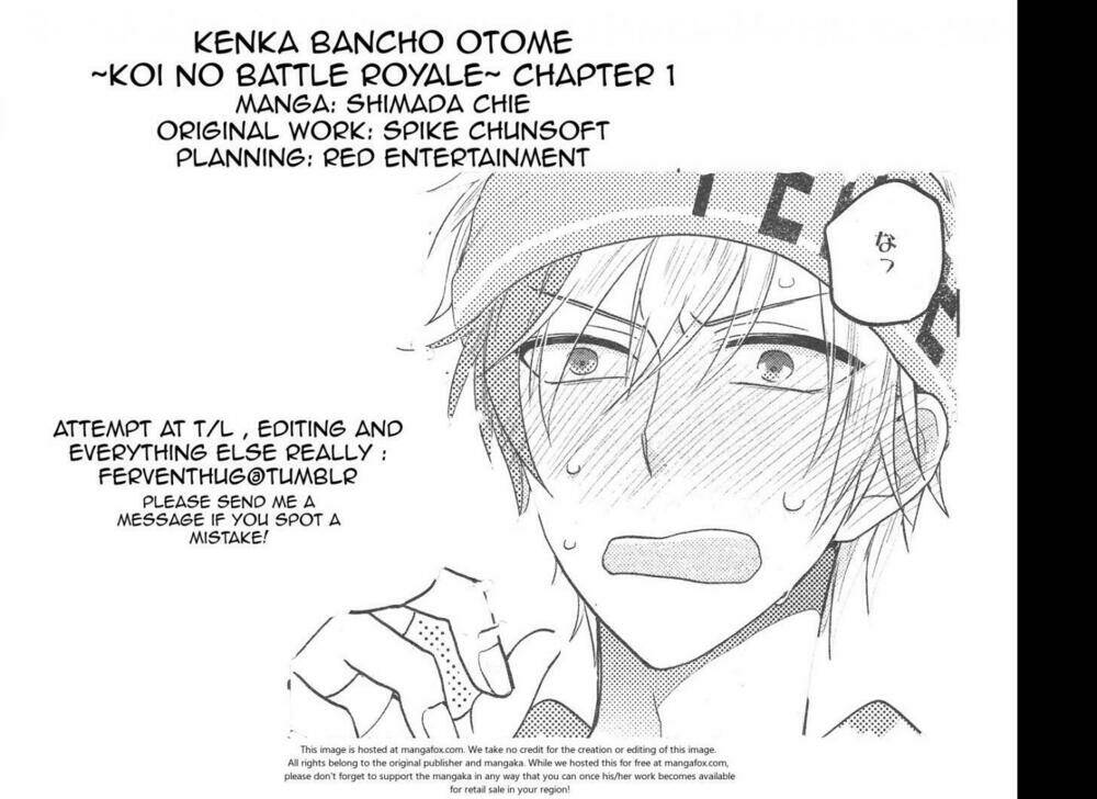 Kenka Banchou Otome - Koi No Battle Royal Chương 1 Ảnh 57
