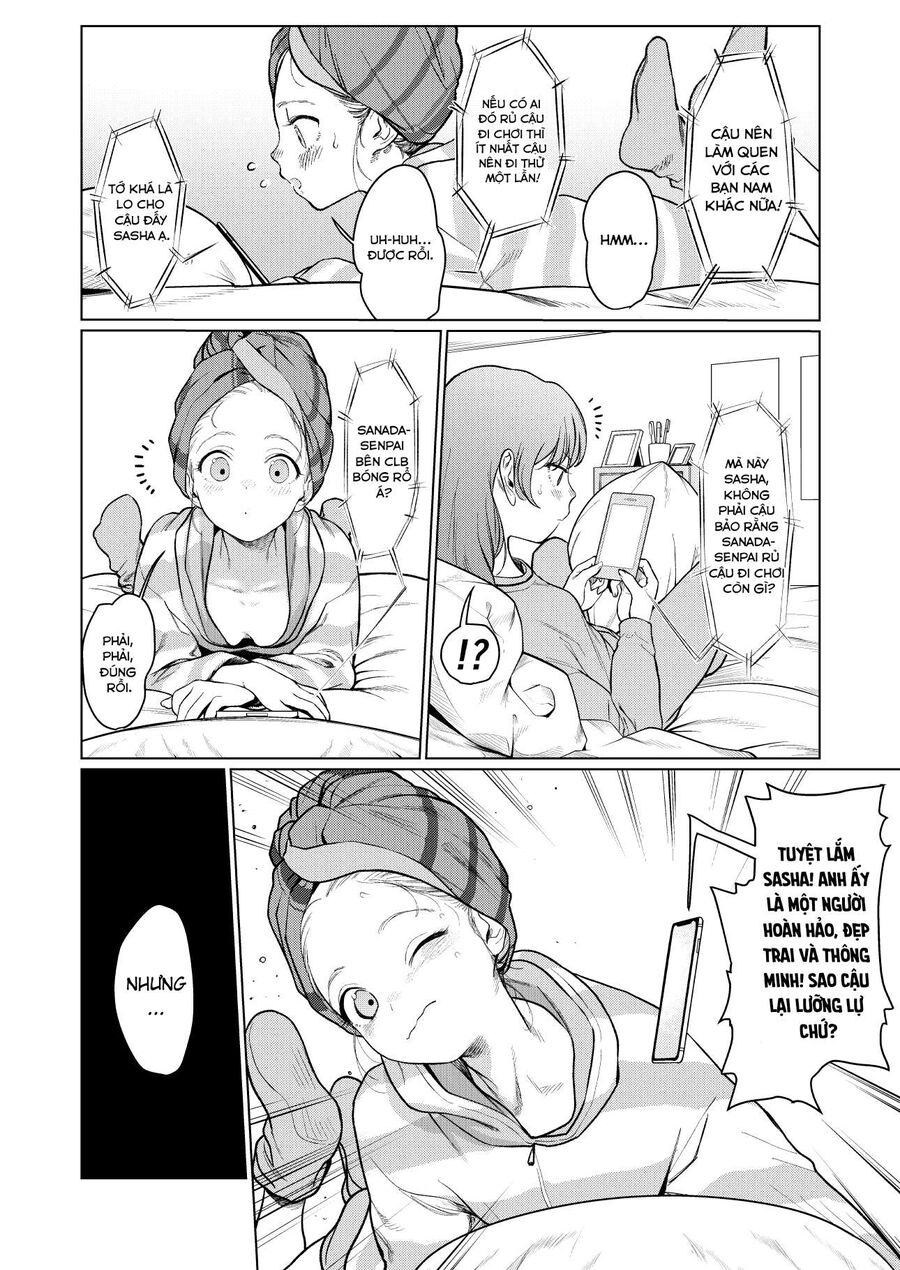 Bé Sơ Trung Sasha Và Thằng Bạn Otaku Cùng Lớp Chương 18 Ảnh 5
