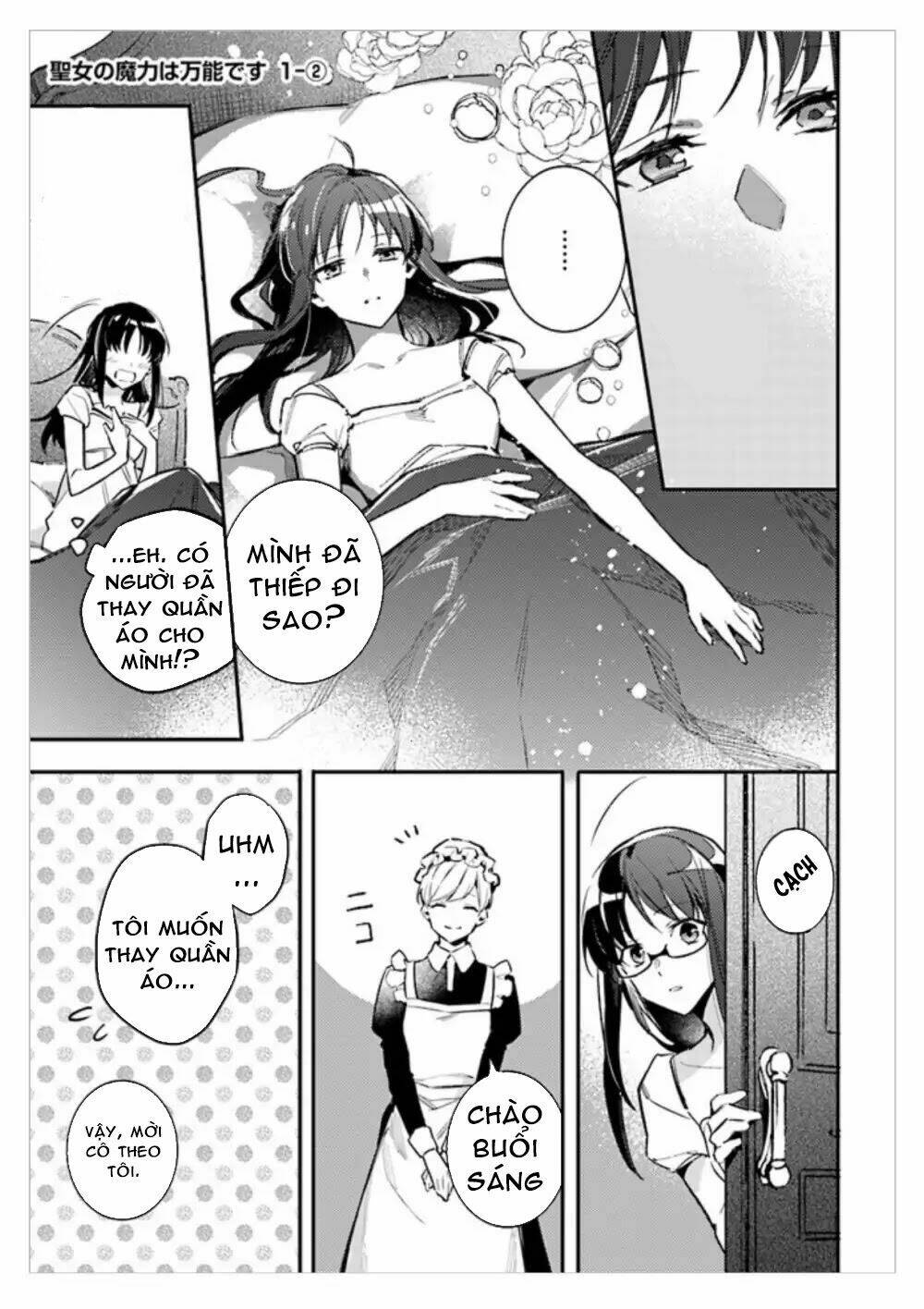 Seijo No Maryoku Wa Bannou Desu Chương 1.2 Ảnh 5