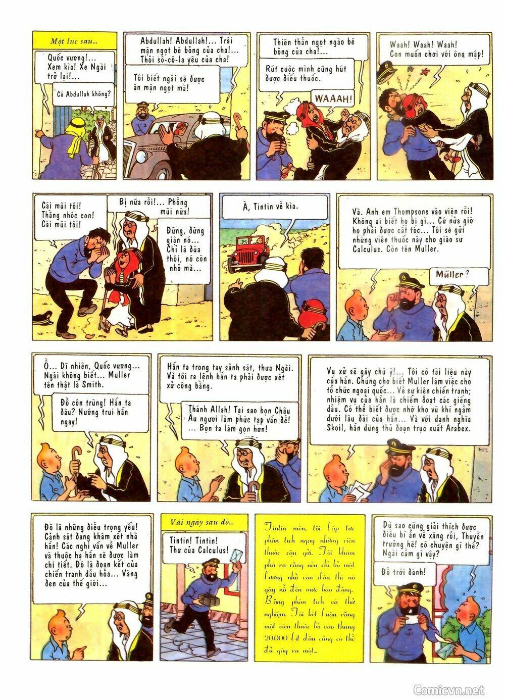 Những Cuộc Phiêu Lưu Của Tintin Chương 2 Ảnh 32