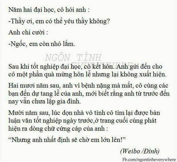 Những Mẩu Truyện "Ngôn Tình" [Ngược] Chương 8 Ảnh 4