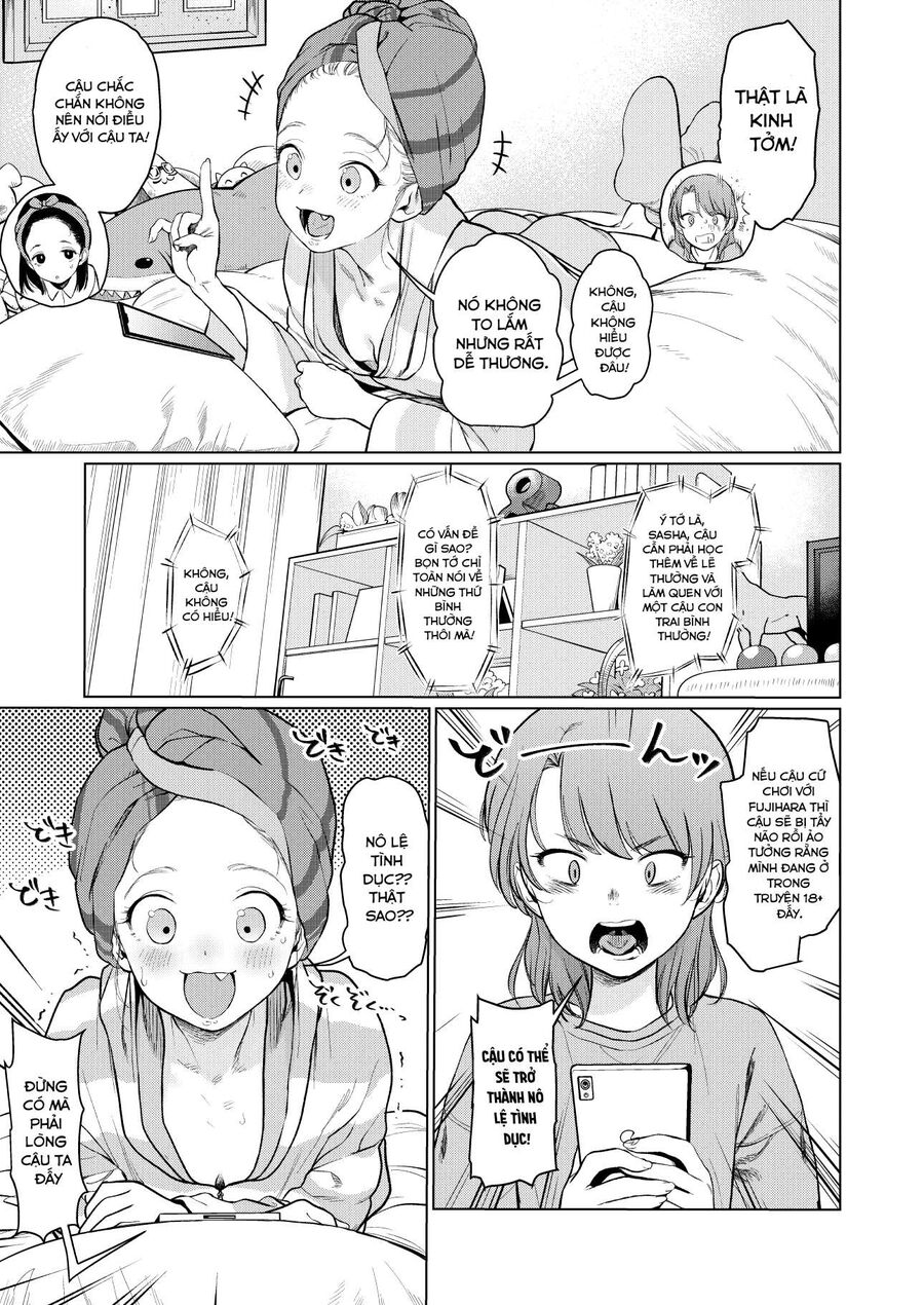 Bé Sơ Trung Sasha Và Thằng Bạn Otaku Cùng Lớp Chương 18 Ảnh 4