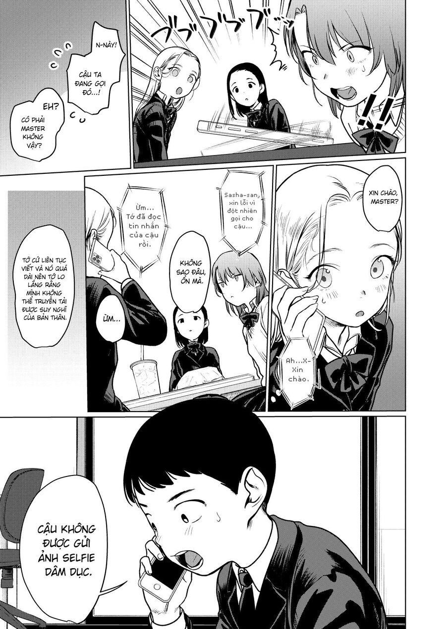 Bé Sơ Trung Sasha Và Thằng Bạn Otaku Cùng Lớp Chương 22 Ảnh 10