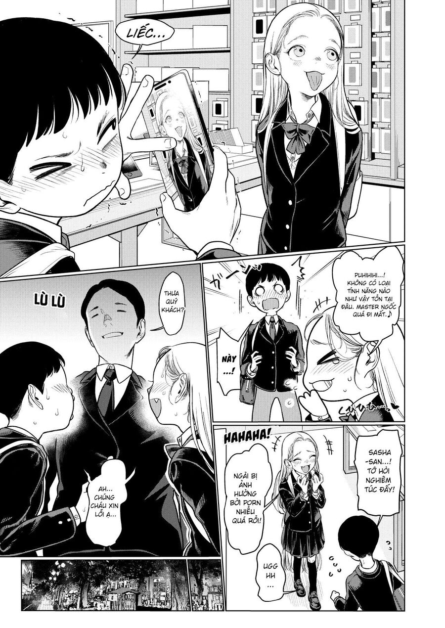 Bé Sơ Trung Sasha Và Thằng Bạn Otaku Cùng Lớp Chương 20 Ảnh 4