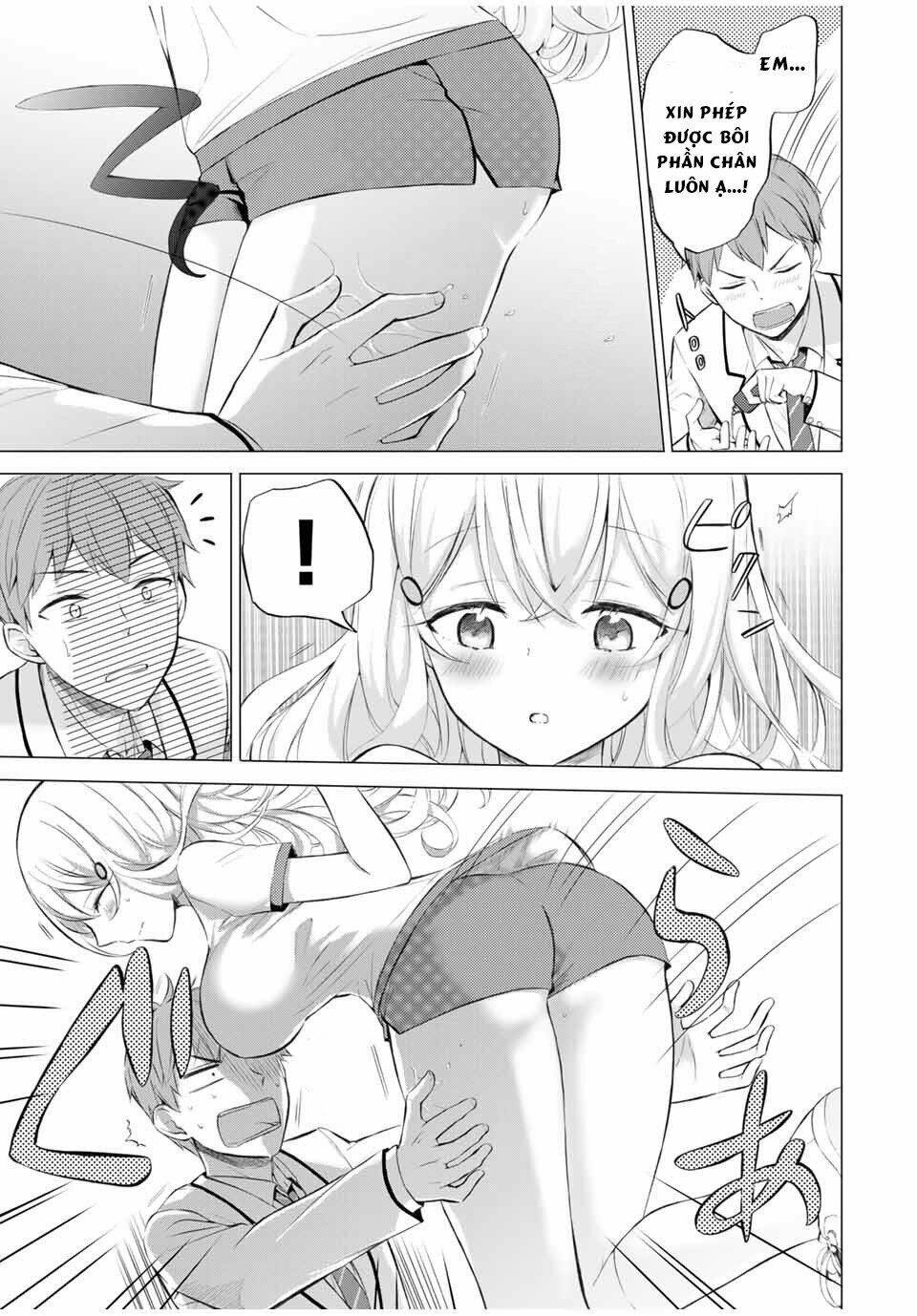 Seito Kaichou Wa Bed No Ue De Subete O Hodoku Chương 4.5 Ảnh 5