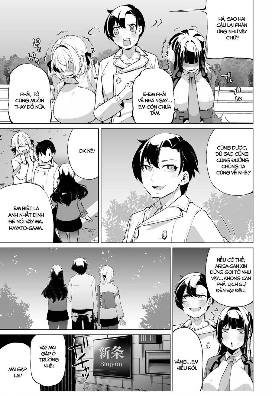 Otoko Girai Na Bijin Shimai Wo Namae Mo Tsugezu Ni Tasuketara Ittai Dounaru? Chương 7 Ảnh 9