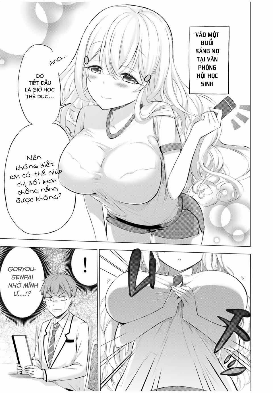 Seito Kaichou Wa Bed No Ue De Subete O Hodoku Chương 4.5 Ảnh 3