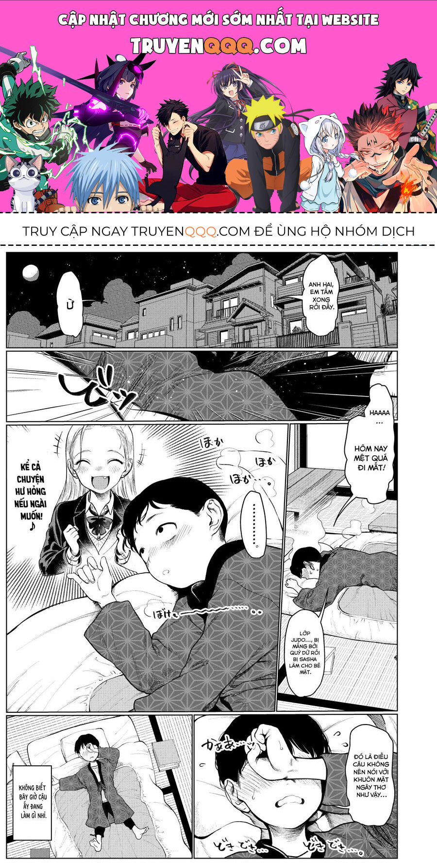 Bé Sơ Trung Sasha Và Thằng Bạn Otaku Cùng Lớp Chương 18 Ảnh 2