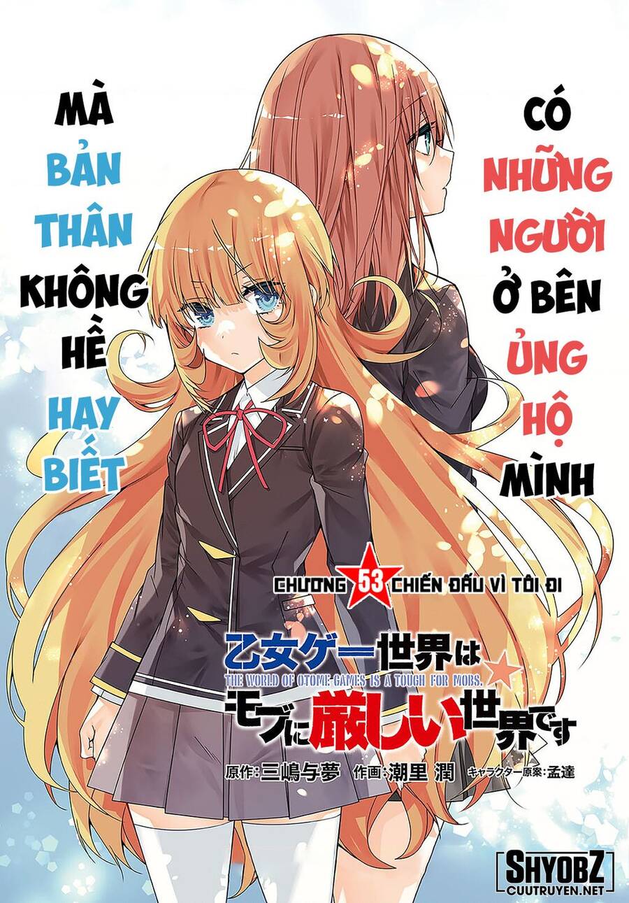 Thế Giới Của Game Otome Thật Khó Khăn Cho Những Thường Dân Chương 53 Ảnh 3