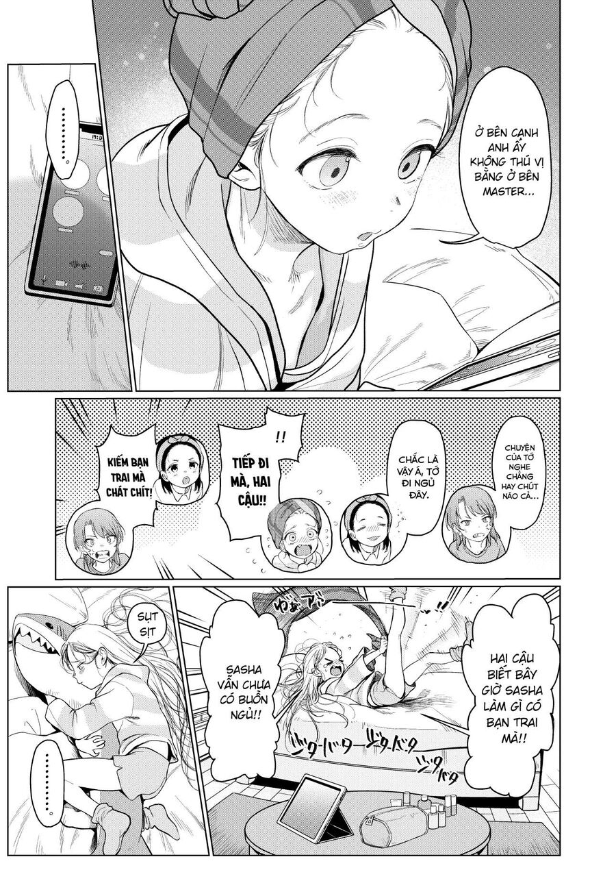 Bé Sơ Trung Sasha Và Thằng Bạn Otaku Cùng Lớp Chương 18 Ảnh 6