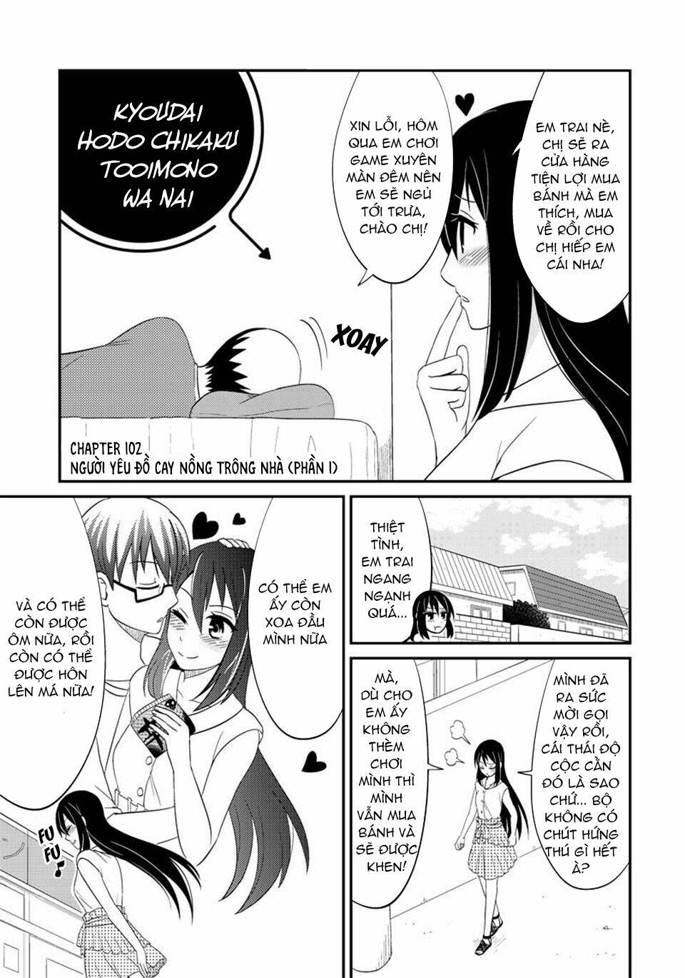 Kyoudai Hodo Chikaku Tooimono Wa Nai Chương 102 Ảnh 5
