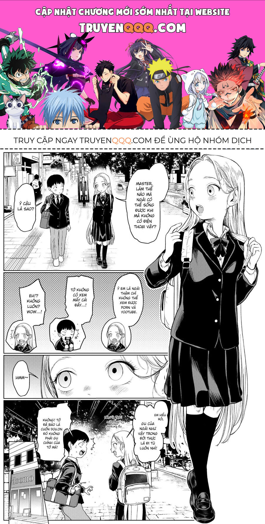 Bé Sơ Trung Sasha Và Thằng Bạn Otaku Cùng Lớp Chương 20 Ảnh 2