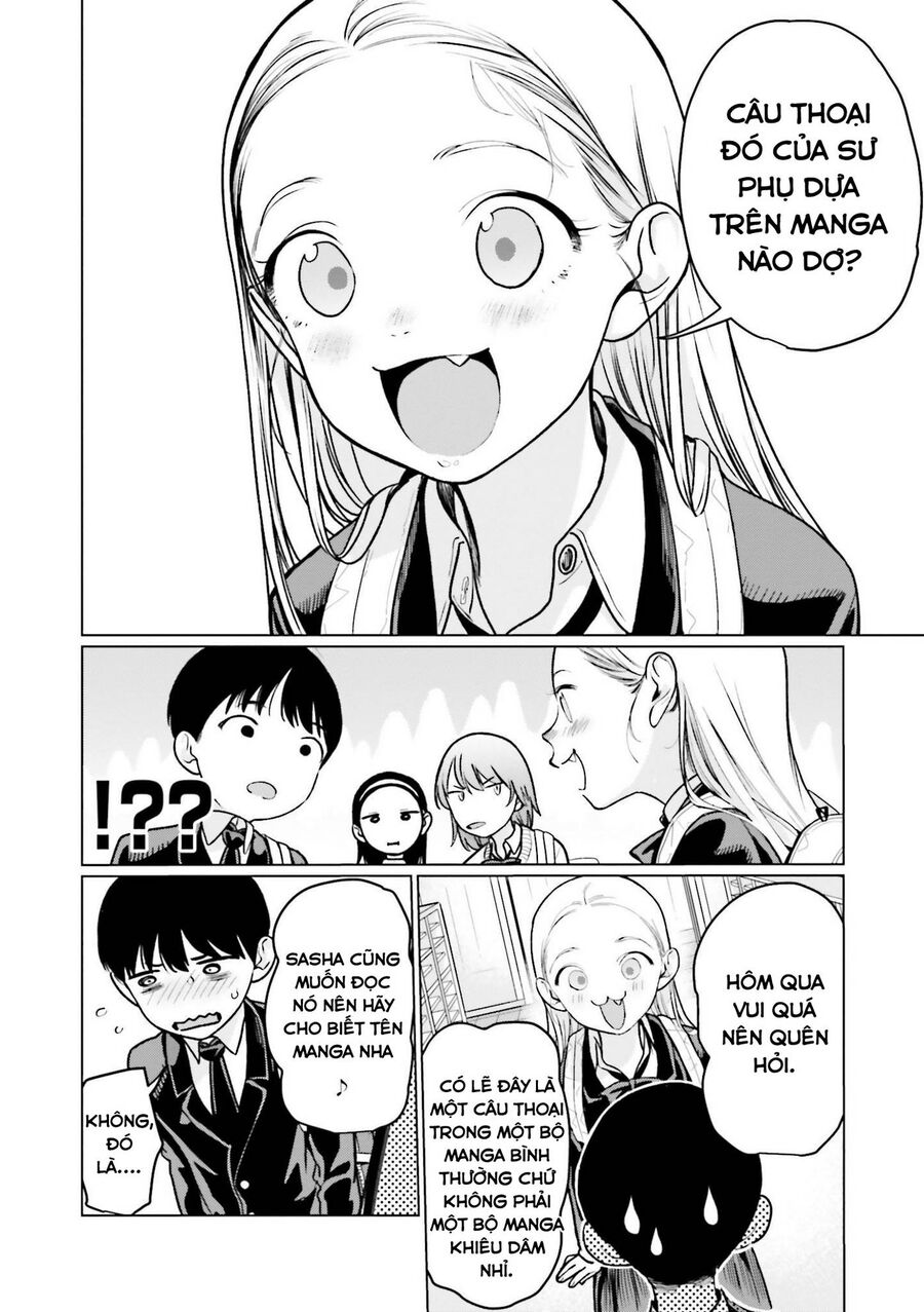 Bé Sơ Trung Sasha Và Thằng Bạn Otaku Cùng Lớp Chương 22.25 Ảnh 11