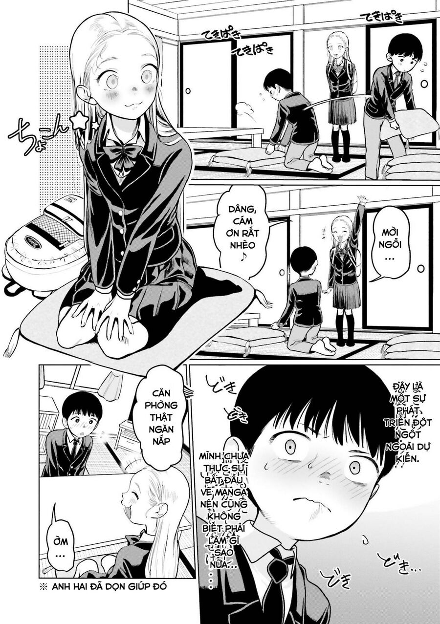 Bé Sơ Trung Sasha Và Thằng Bạn Otaku Cùng Lớp Chương 22.5 Ảnh 5