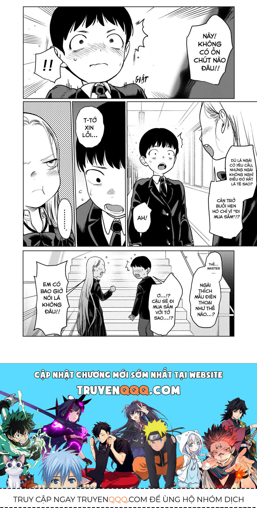 Bé Sơ Trung Sasha Và Thằng Bạn Otaku Cùng Lớp Chương 19 Ảnh 9