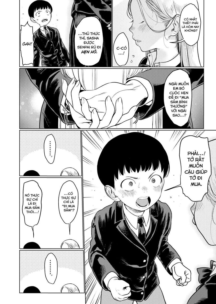 Bé Sơ Trung Sasha Và Thằng Bạn Otaku Cùng Lớp Chương 19 Ảnh 7