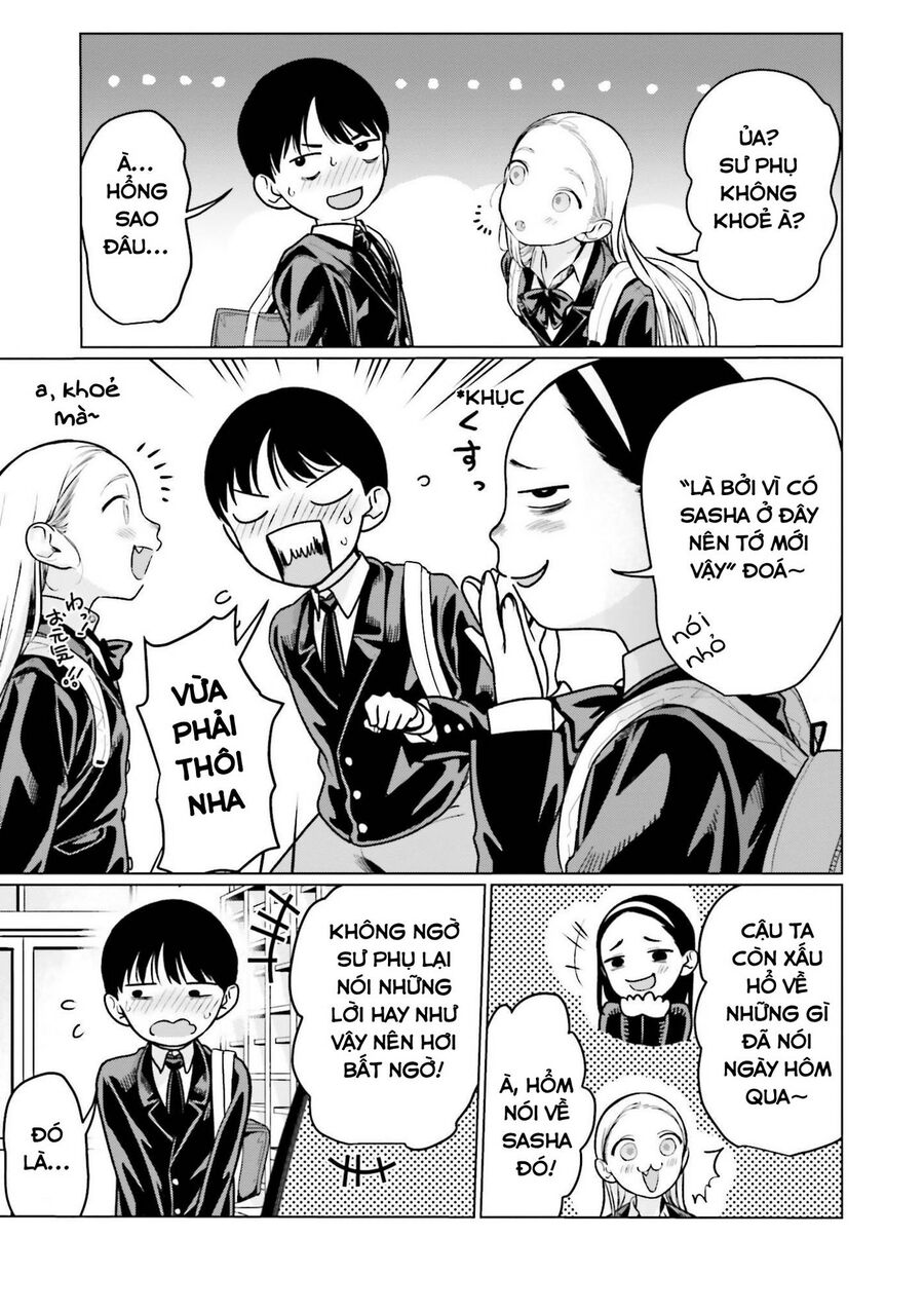 Bé Sơ Trung Sasha Và Thằng Bạn Otaku Cùng Lớp Chương 22.25 Ảnh 10