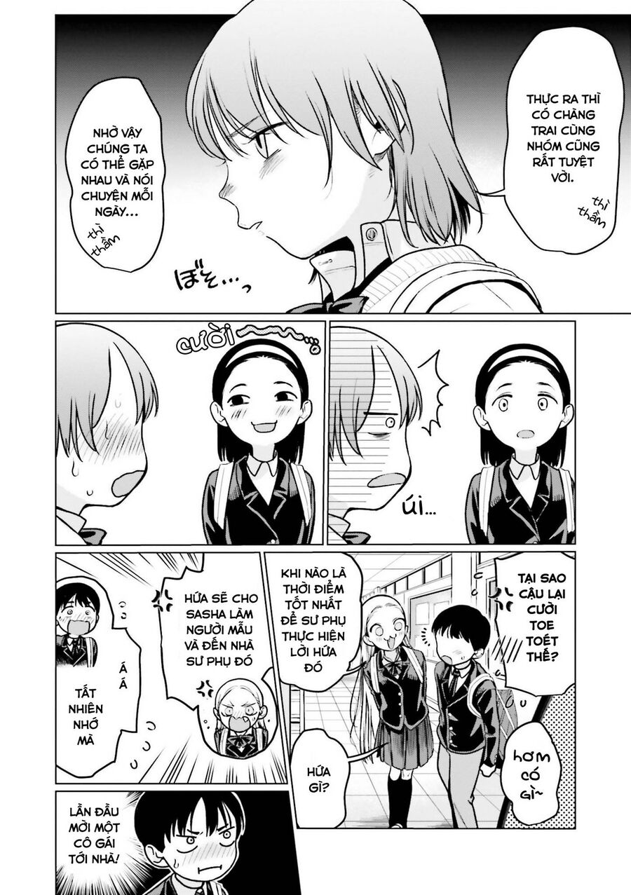 Bé Sơ Trung Sasha Và Thằng Bạn Otaku Cùng Lớp Chương 22.25 Ảnh 13
