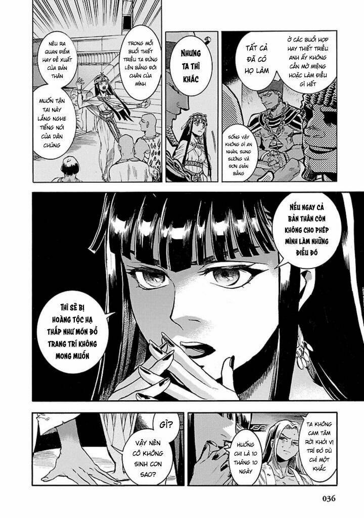 Aoi Horus No Hitomi - Dansou No Joou No Monogatari Chương 10 Ảnh 38