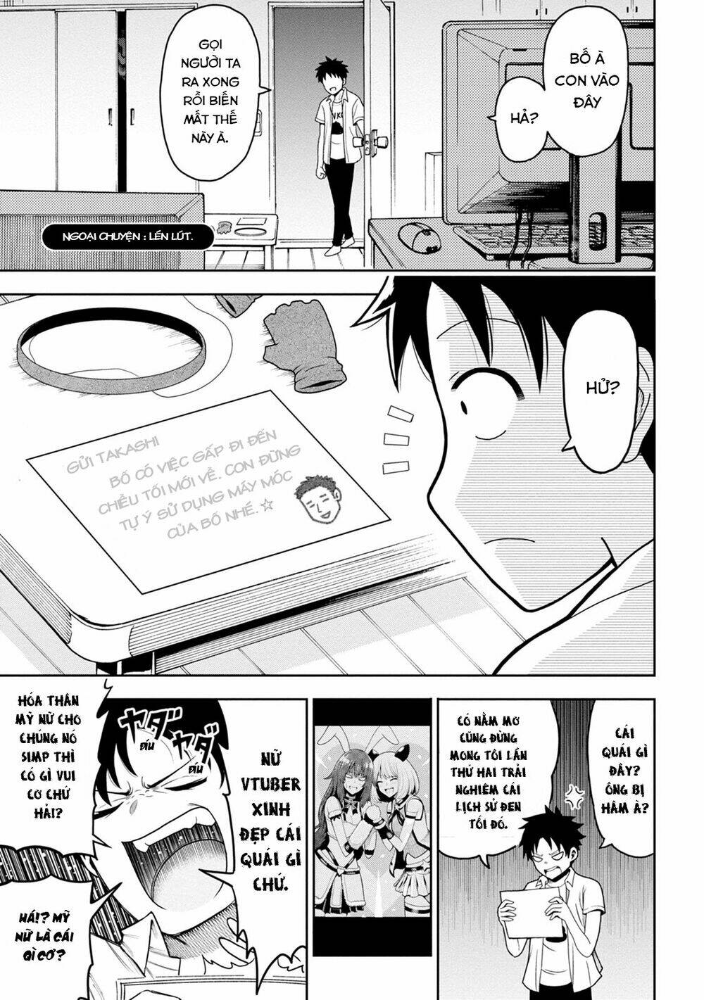 Bố Tôi Là Nữ Hoàng Của Giới Vtuber Chương 5.5 Ảnh 4
