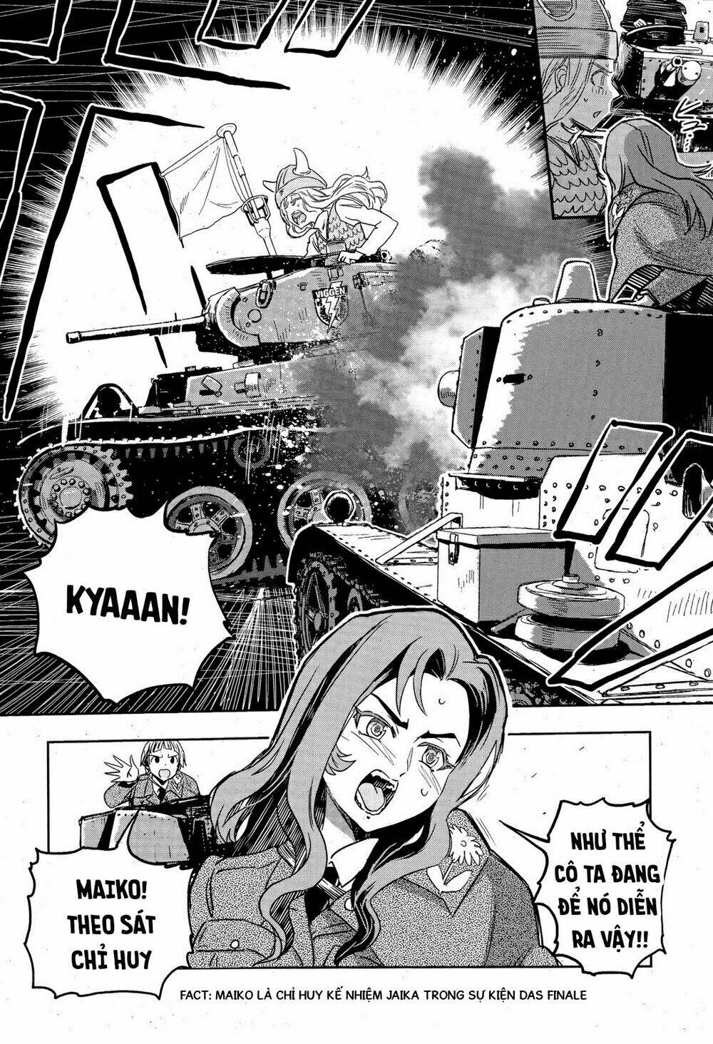 Girls Und Panzer: Ribbon No Musha Chương 49 Ảnh 13