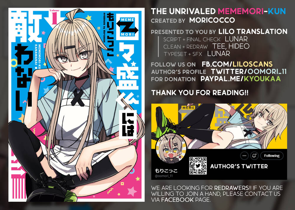 Unparalleled Mememori-Kun Chương 8 Ảnh 2