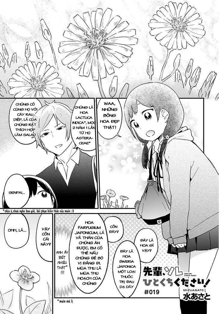 Senpai, Sore Hitokuchi Kudasai! Chương 19 Ảnh 4