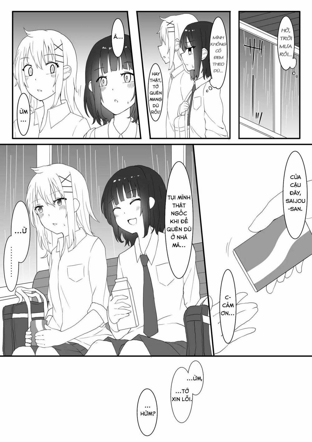 Kanchigai Kara Hajimeru Yankee To Jimi-Ko No Yuri Manga Chương 5 Ảnh 4