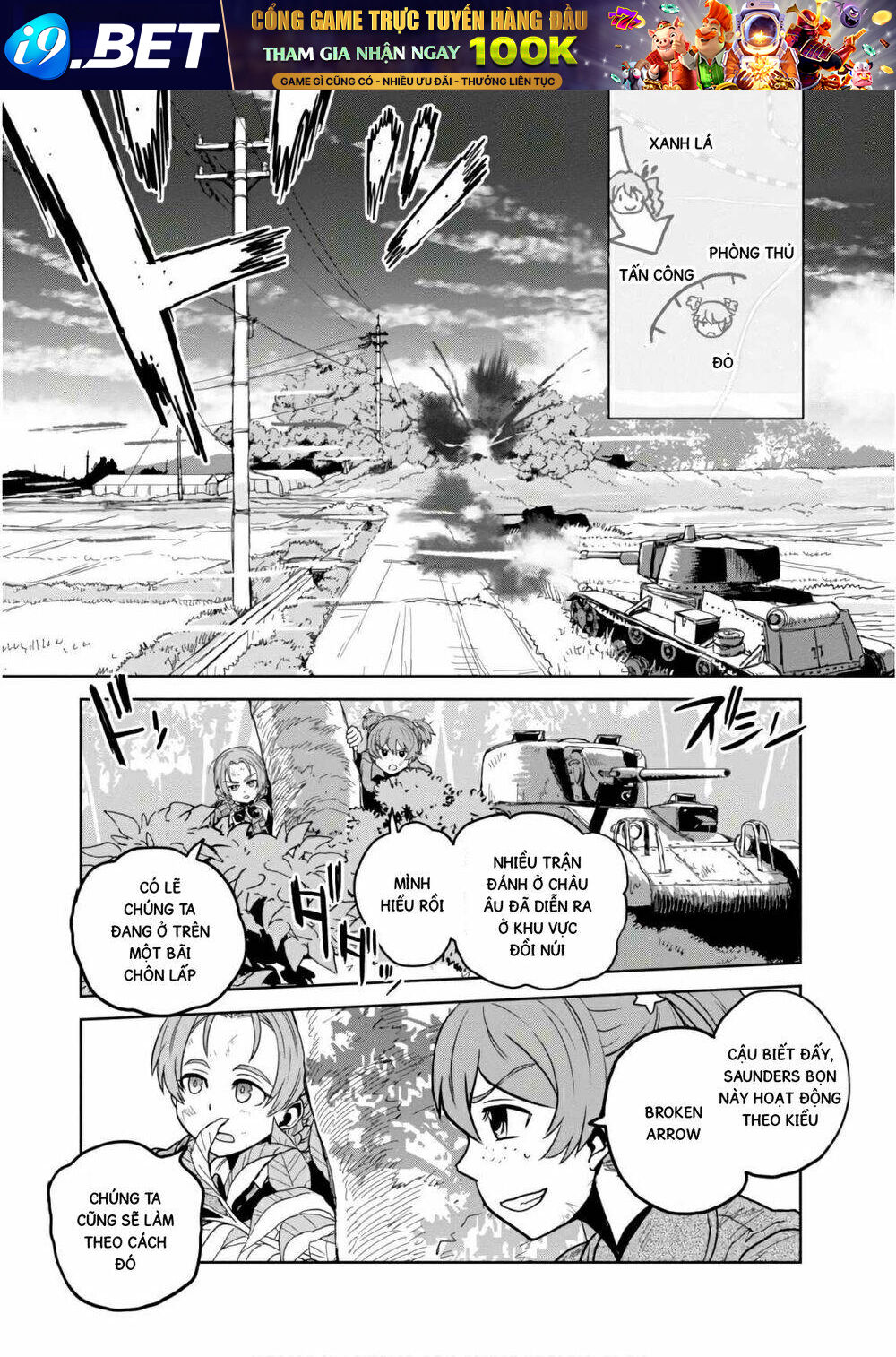 Girls Und Panzer: Ribbon No Musha Chương 44 Ảnh 7