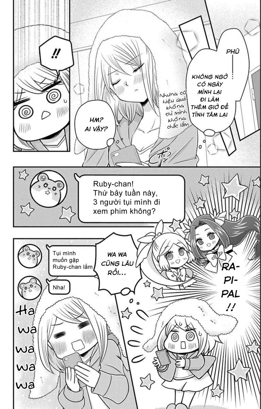 Hatoko-San Wa Tokidoki Mahou Shoujo Chương 15 Ảnh 26