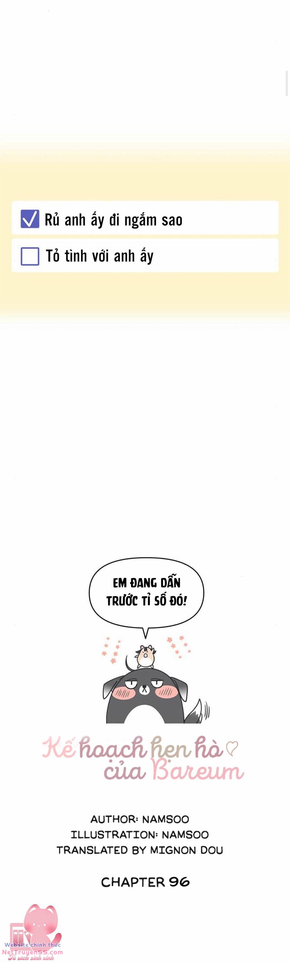Kế Hoạch Hẹn Hò Của Bareum Chương 96 Ảnh 6