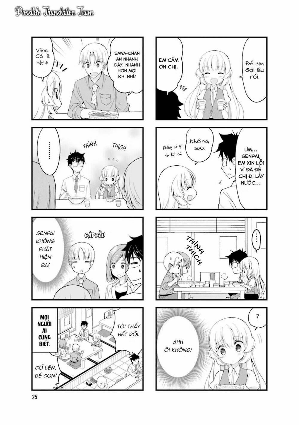 Senpai Nhỏ Nhắn Của Tôi Rất Dễ Thương Chương 18 Ảnh 10