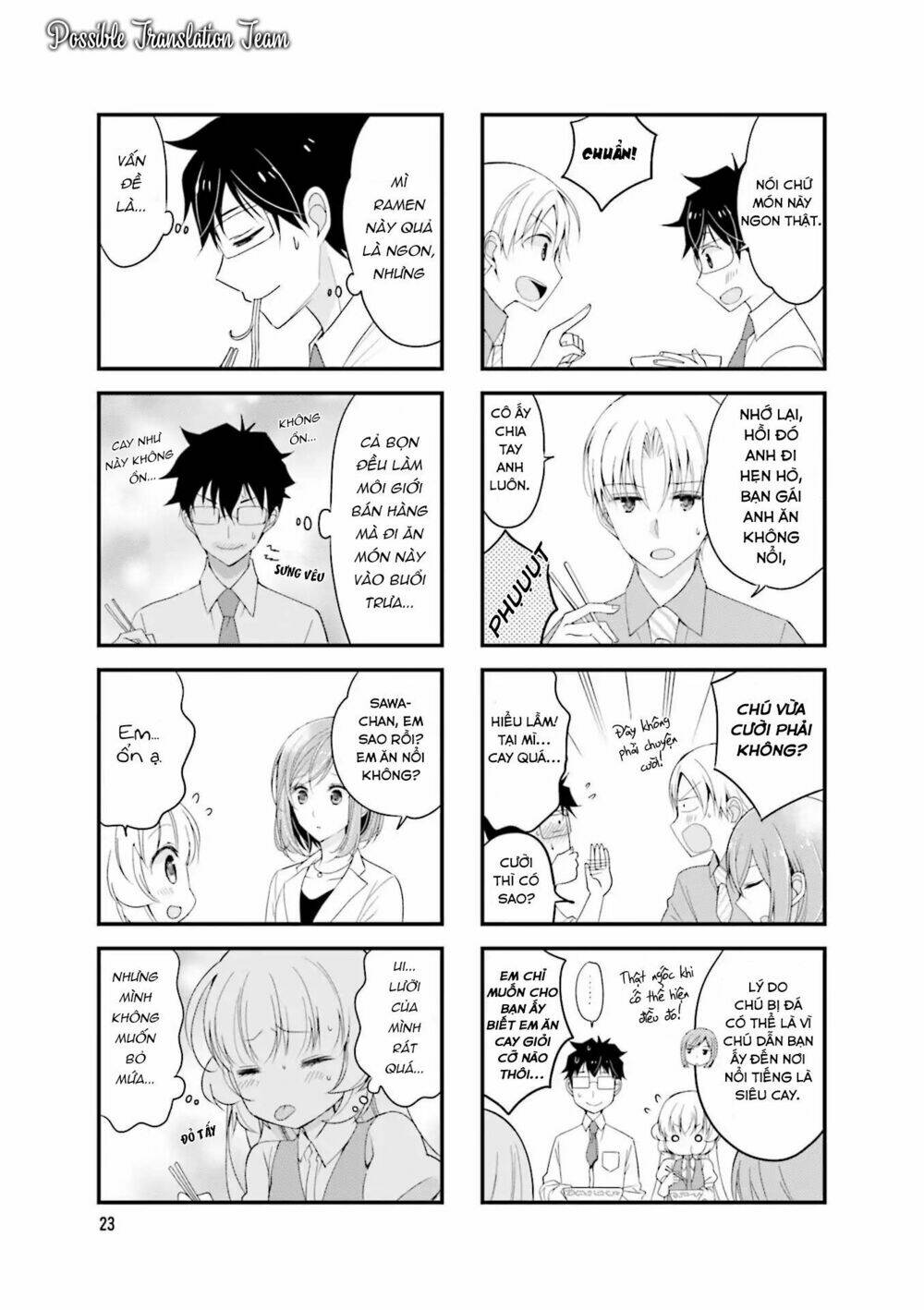 Senpai Nhỏ Nhắn Của Tôi Rất Dễ Thương Chương 18 Ảnh 8