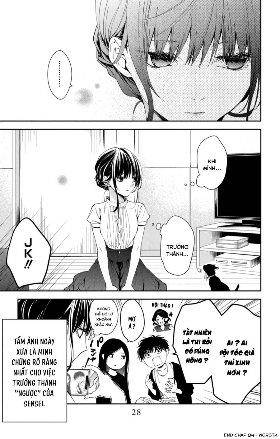 Tsuiraku Jk To Haijin Kyoushi Chương 84 Ảnh 28