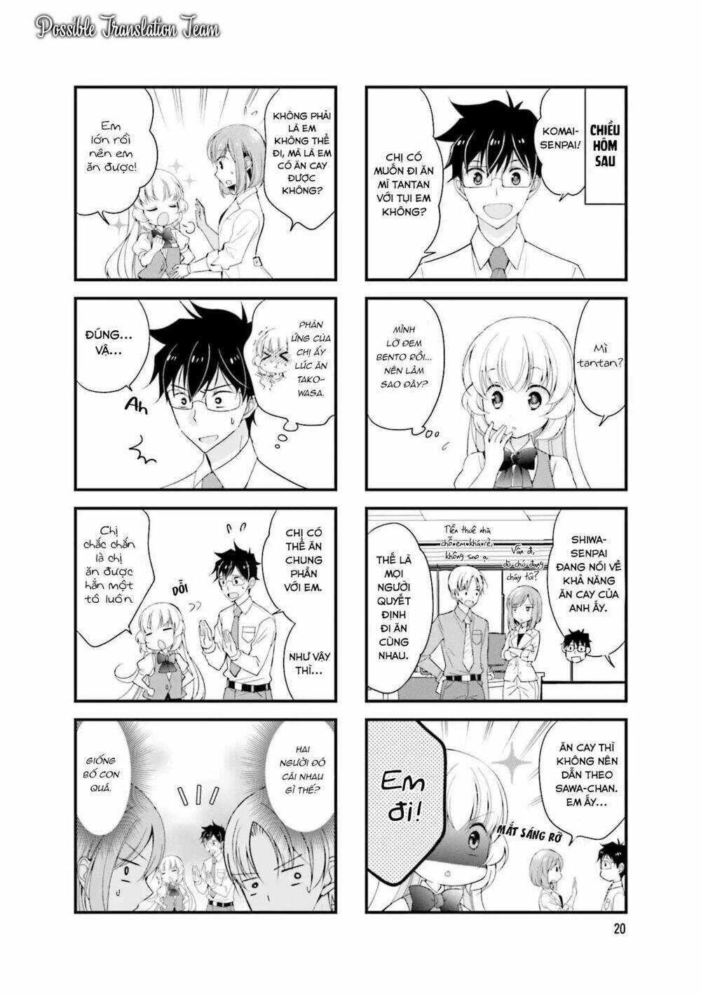 Senpai Nhỏ Nhắn Của Tôi Rất Dễ Thương Chương 18 Ảnh 5