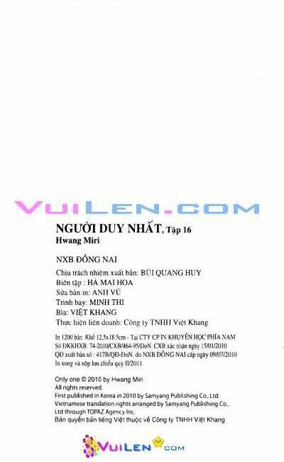 Người Duy Nhất Chương 128 Ảnh 21