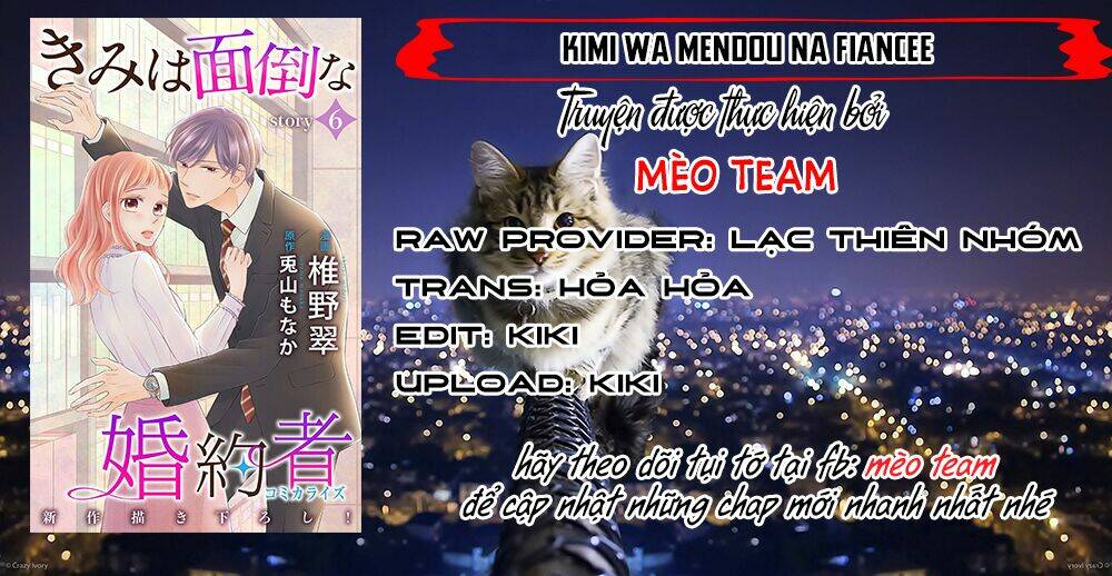 Kimi Wa Mendou Na Fiancee Chương 6 Ảnh 4