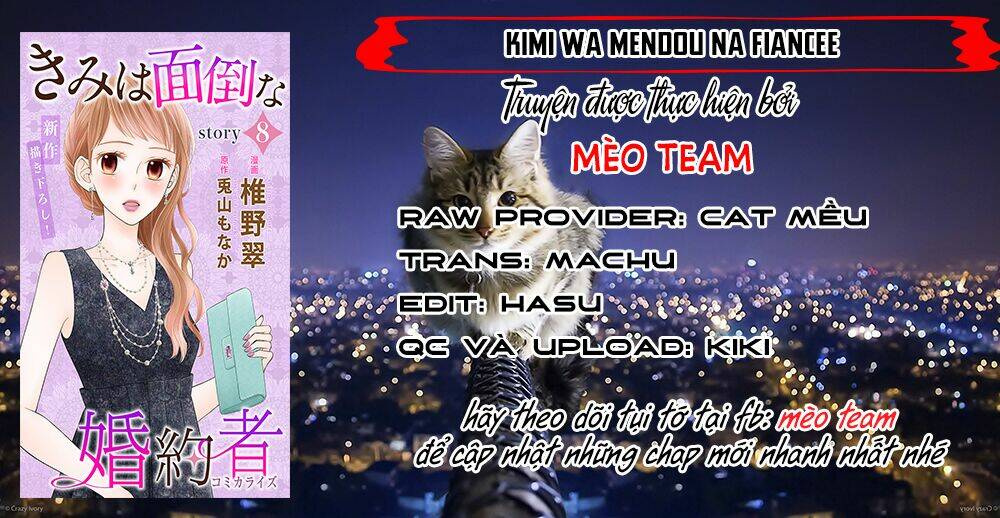 Kimi Wa Mendou Na Fiancee Chương 8 Ảnh 4