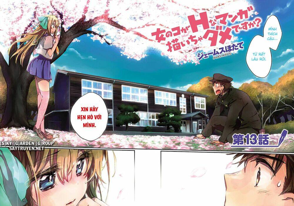 Onna No Ko Ga H-Na Manga Egaicha Dame Desuka Chương 13 Ảnh 6